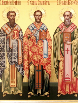 Житие святителей Василия Великого, Григория Богослова и Иоанна Златоуста