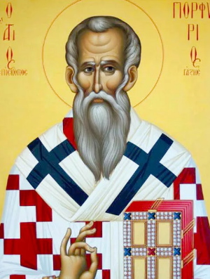 Житие святителя Порфирия, архиепископаа Газского