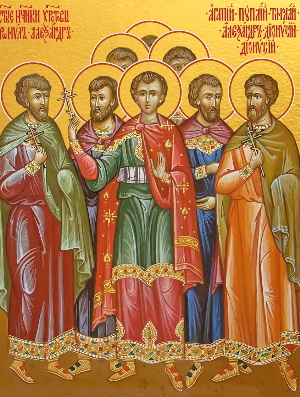 Житие мучеников Агапия и с ним шести мучеников