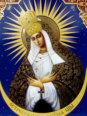 Икона Пресвятой Богородицы Остробрамская Виленская