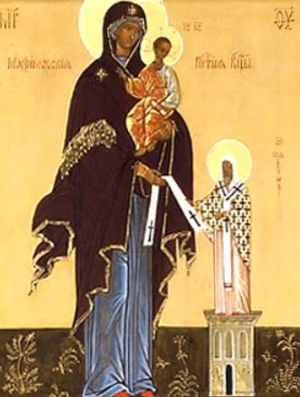 Икона Пресвятой Богородицы Максимовская