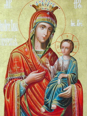 И́верской иконы Божией Матери (второе обре́тение списка иконы 2012)