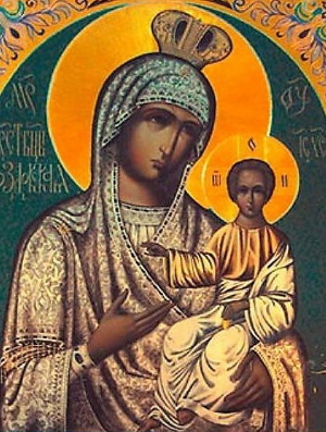 Икона Пресвятой Богородицы Моздокская (Иверская)