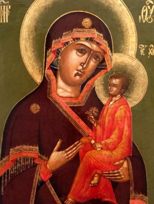 Икона Пресвятой Богородицы «Одигитрия» Югская