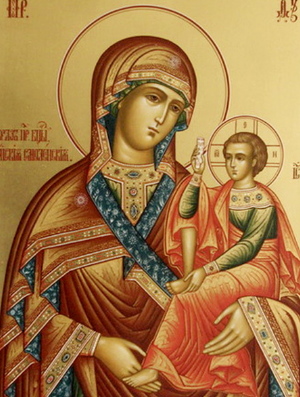 Икона Пресвятой Богородицы «Одигитрия» Смоленская