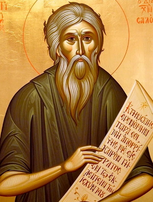 Житие блаженного Андрея Константинопольского, Христа ради юродивого