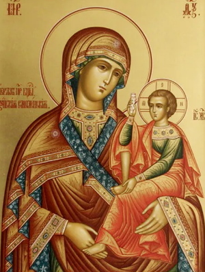 Икона Пресвятой Богородицы Шуйская «Одигитрия»