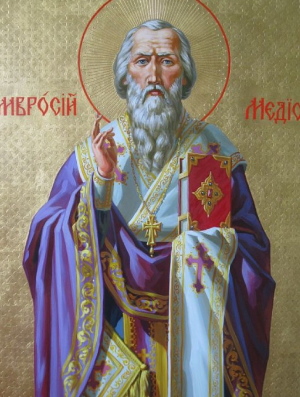Житие святителя Амвросия, епископа Медиоланского