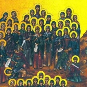 Святым мученицам 40 женам и святому Аммуну диакону
